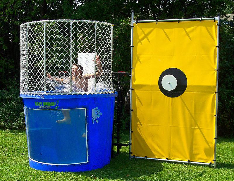 the biggest dunk tank 500 gallon