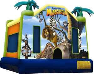 Madagascar Bounce House Image